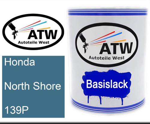 Honda, North Shore, 139P: 1L Lackdose, von ATW Autoteile West.